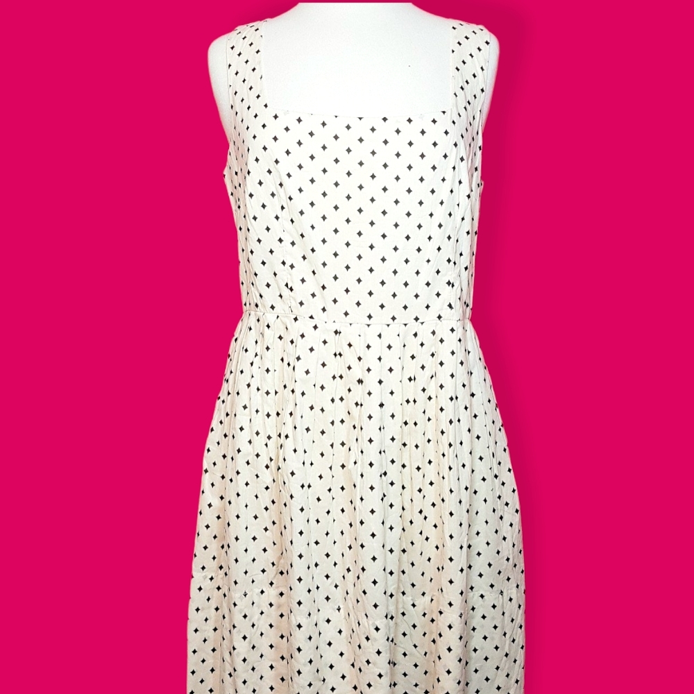 Delia's Cream Patterned Dress